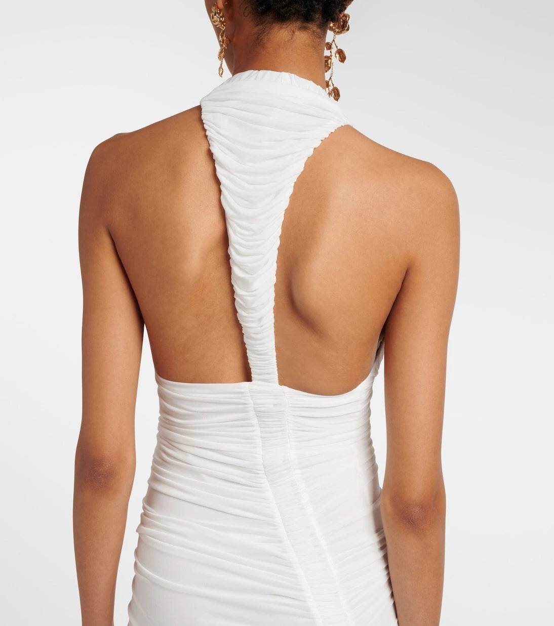 Christopher Esber - Bridal Orion ruched halterneck gown