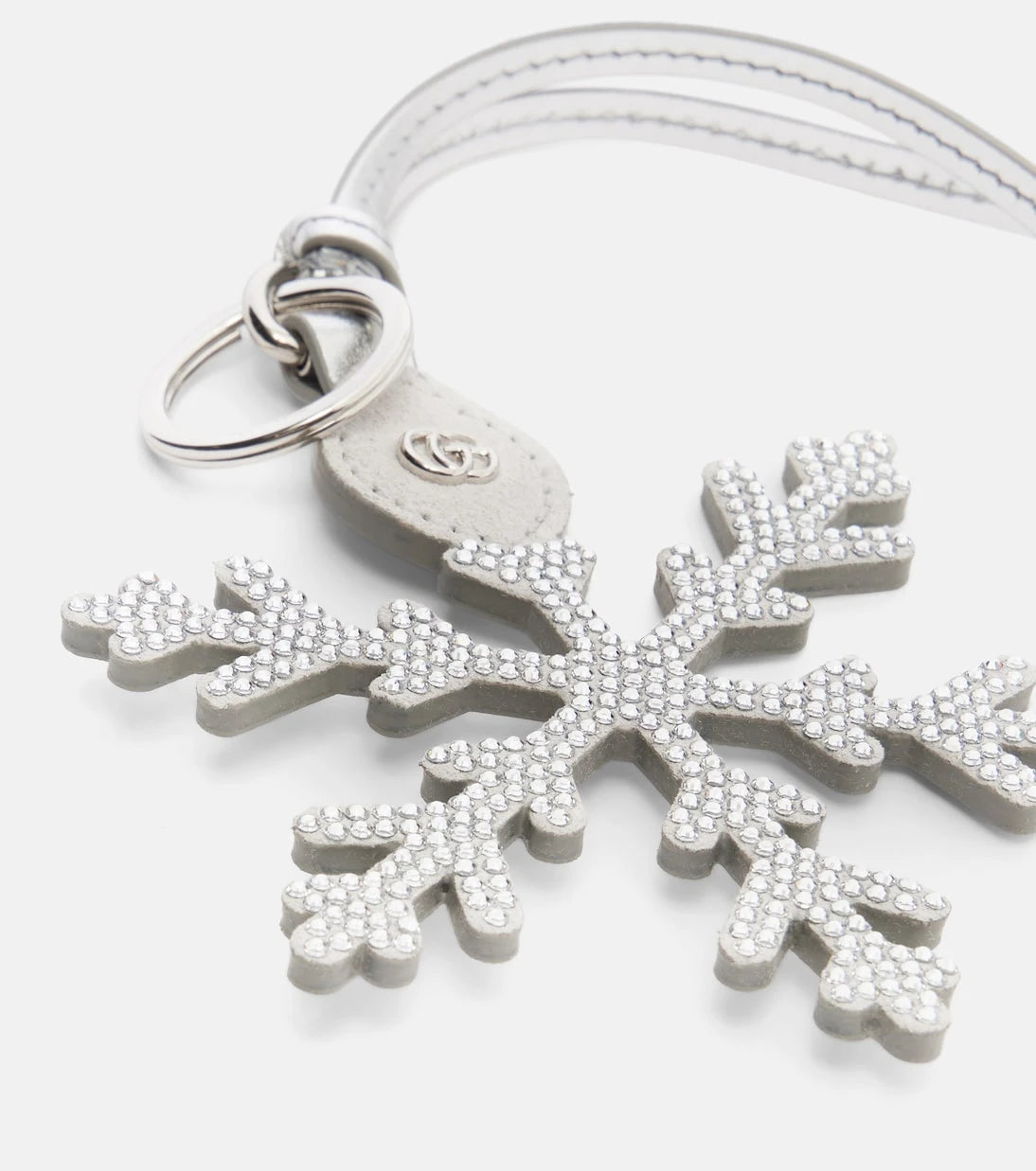 Gucci - Embellished leather bag charm