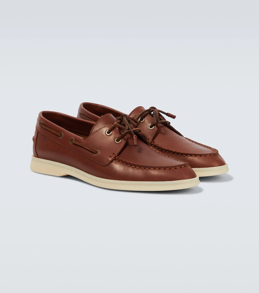 Loro Piana - Sea-Sail Walk leather loafers