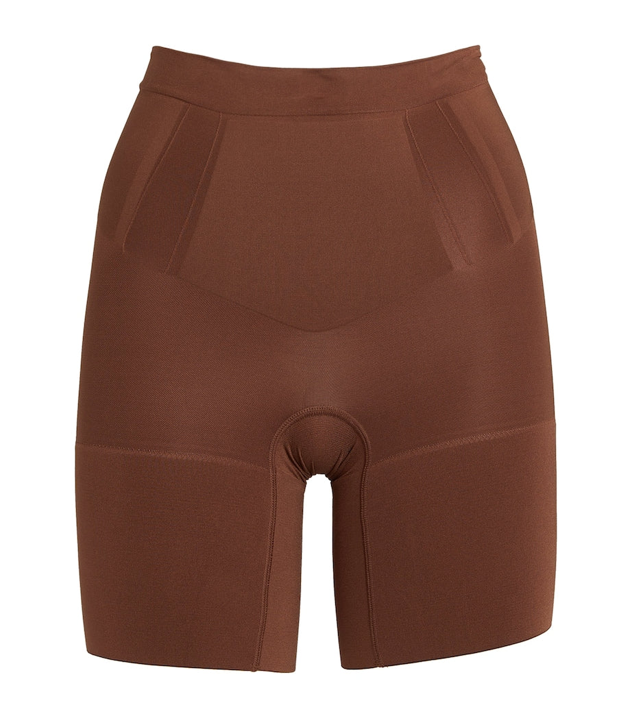 SPANX Brown SPANXsculpt OnCore Mid-Thigh Shorts
