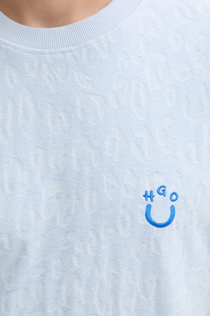 HUGO Blue тениска мъжка от памук Nagutee