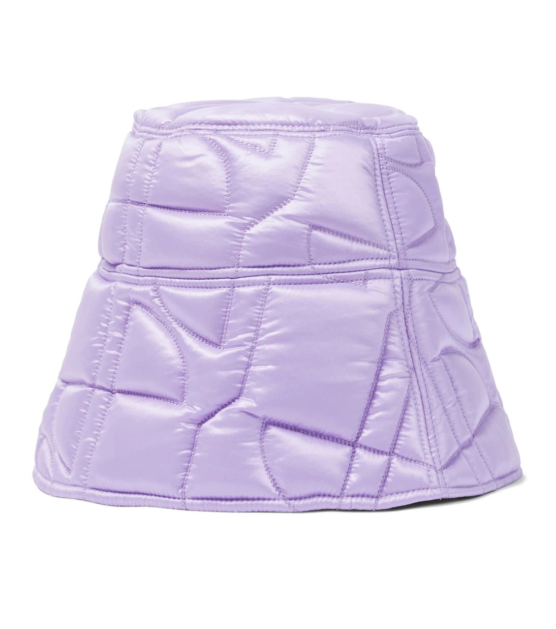 Patou - Logo quilted satin bucket hat