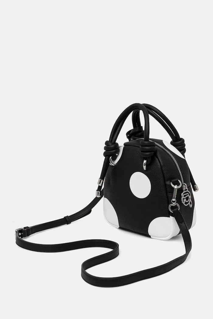 Karl Lagerfeld kadın crossbody çanta, suni deri, IKON