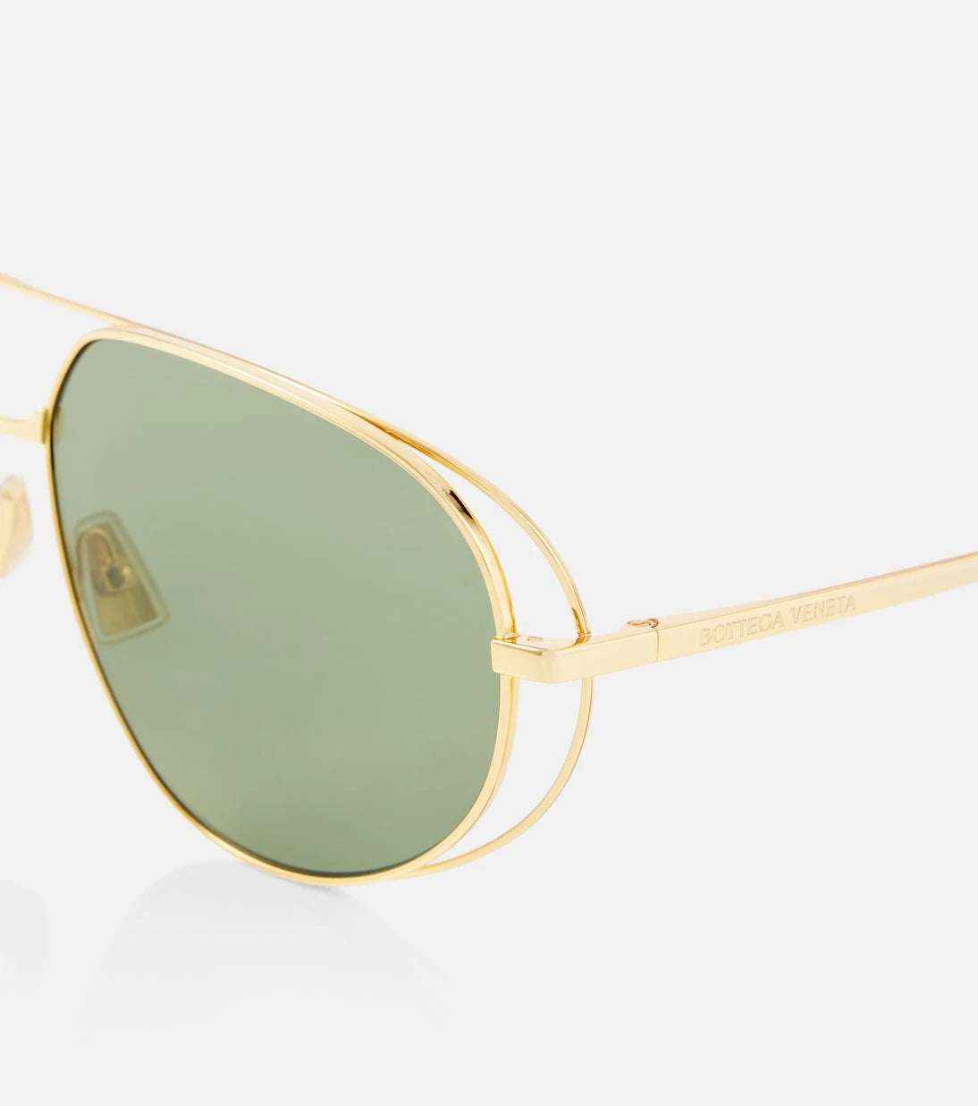 Bottega Veneta - نظارة شمسية Aviator