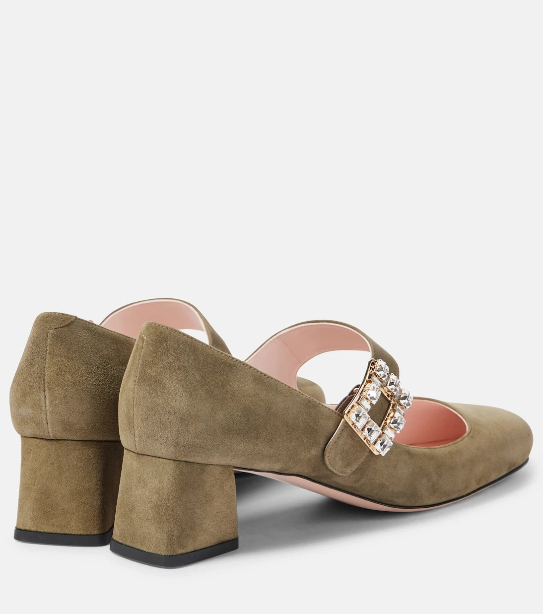 Roger Vivier - Trés Vivier 45 suede pumps