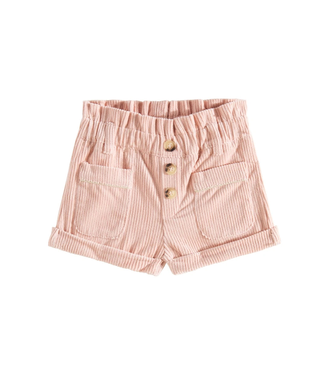 Chloé Kids - Baby cotton velvet shorts