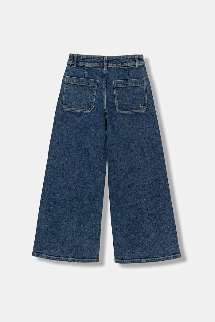 United Colors of Benetton Дънки wide leg за деца