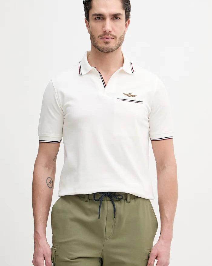 Aeronautica Militare Yakalı Tişört