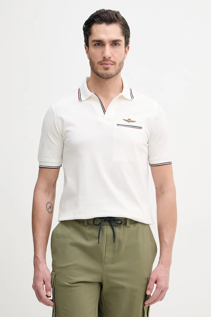 Aeronautica Militare Yakalı Tişört