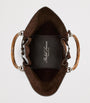 Brown Suede Ralph Tote Bag