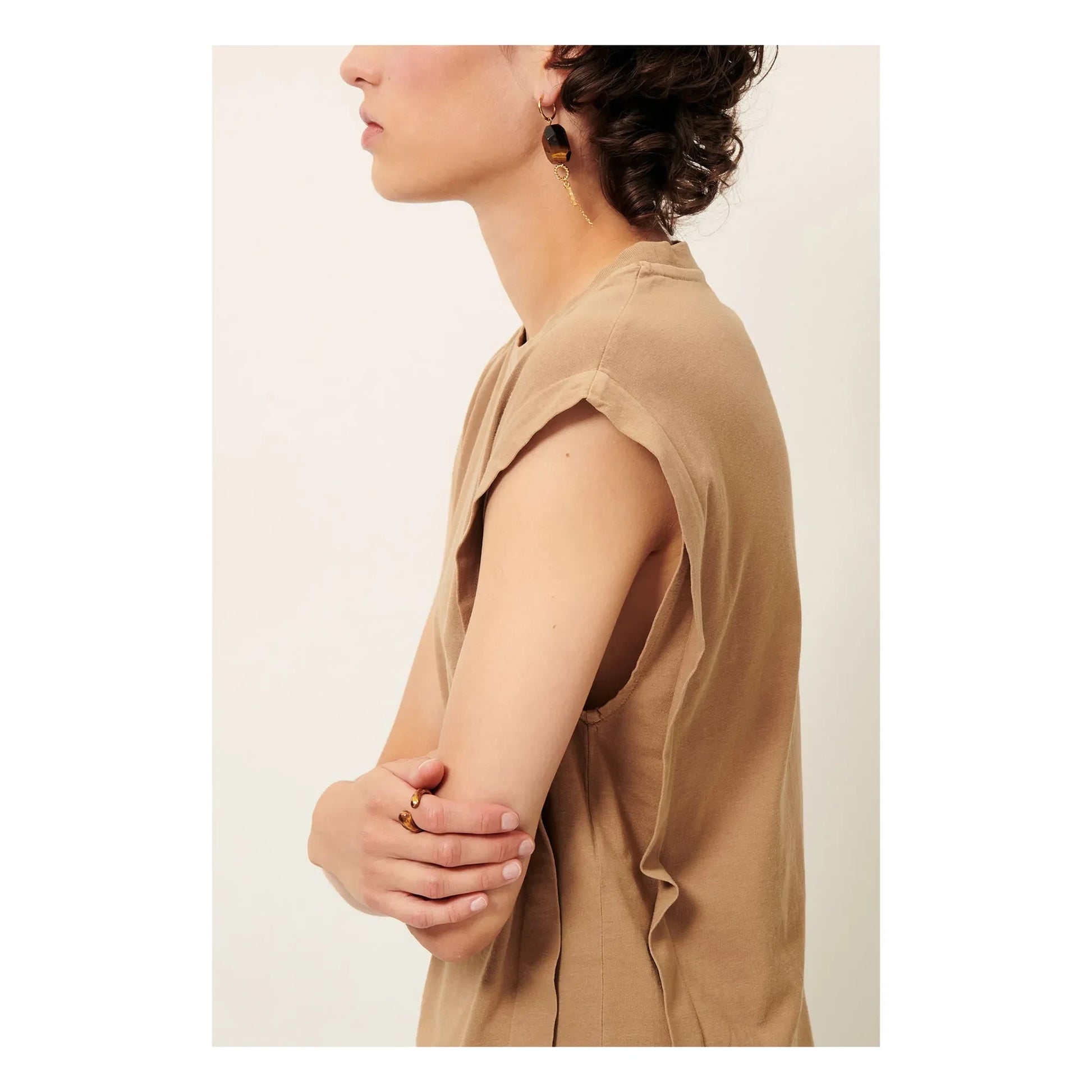 Sessùn - Orlando T-shirt | Camel