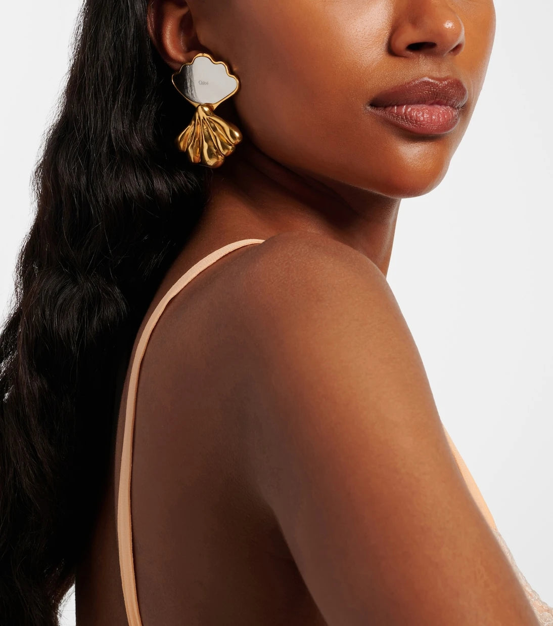 Chloé - Shell earrings