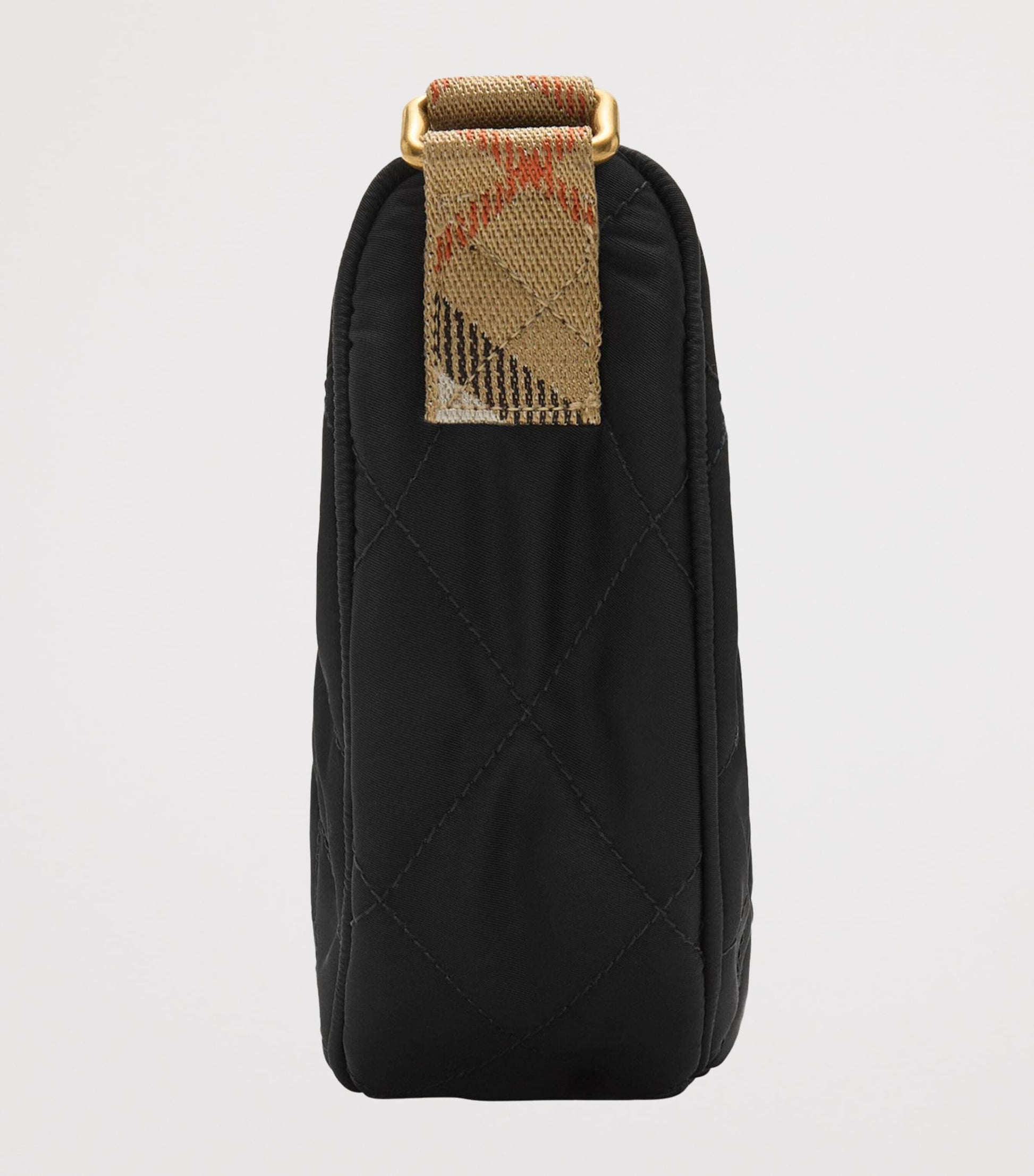 Black Horseshoe Cross-Body Bag