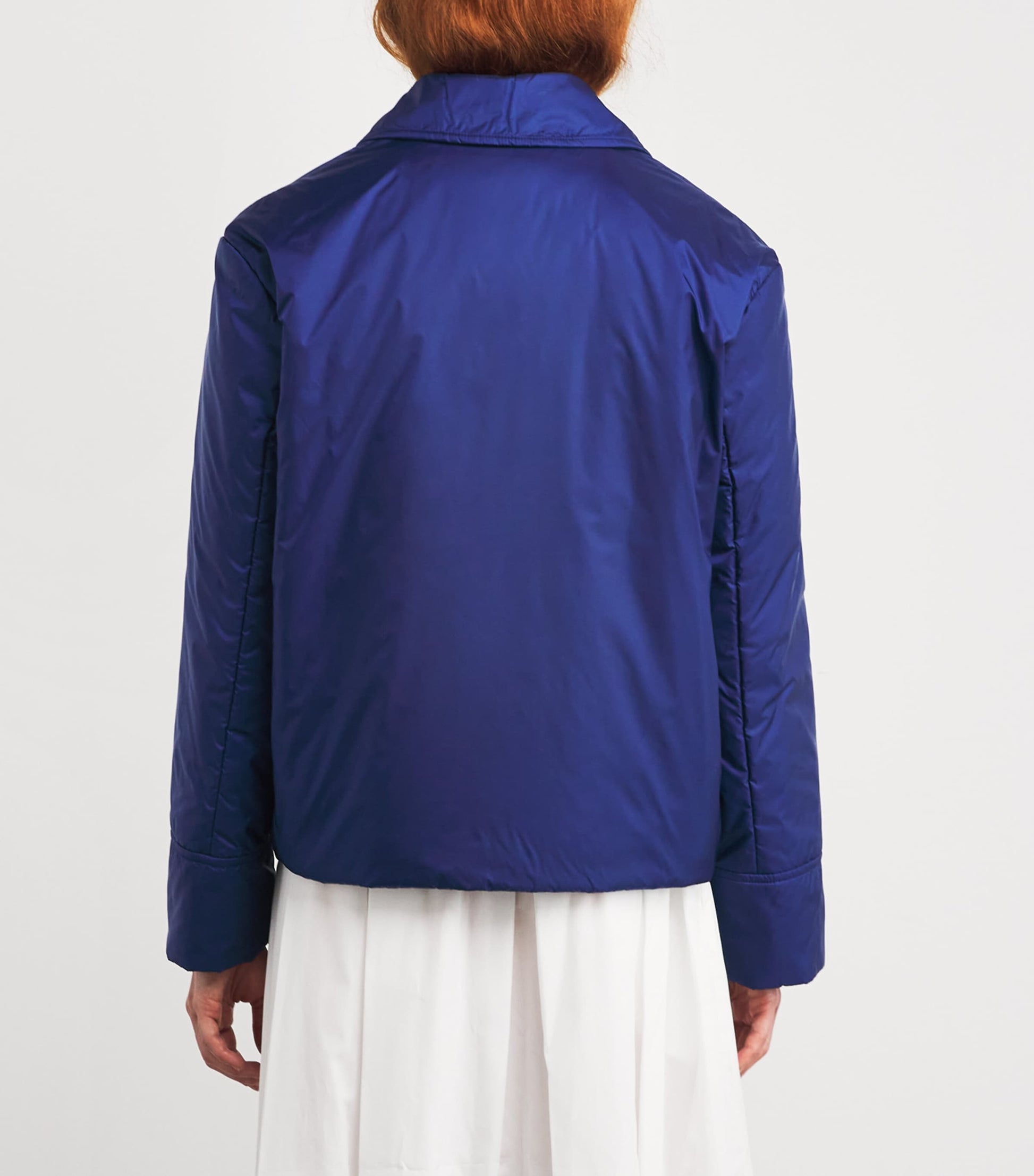 Blue Quilted Fronda Jacket