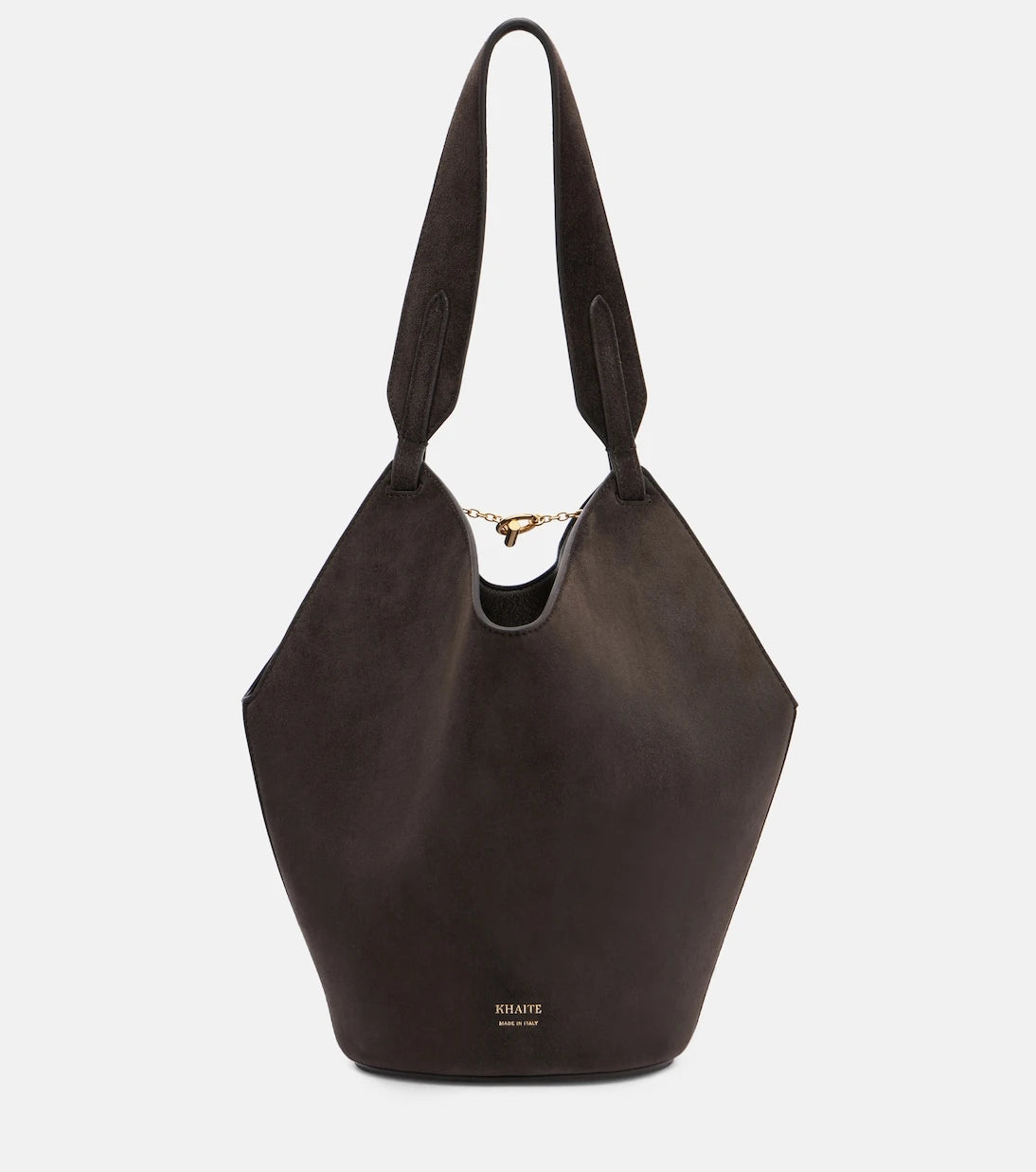 Khaite - Lotus Mini suede tote bag