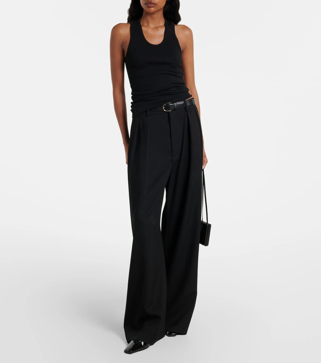 Wardrobe.NYC - Ribbed-knit cotton jersey tank top