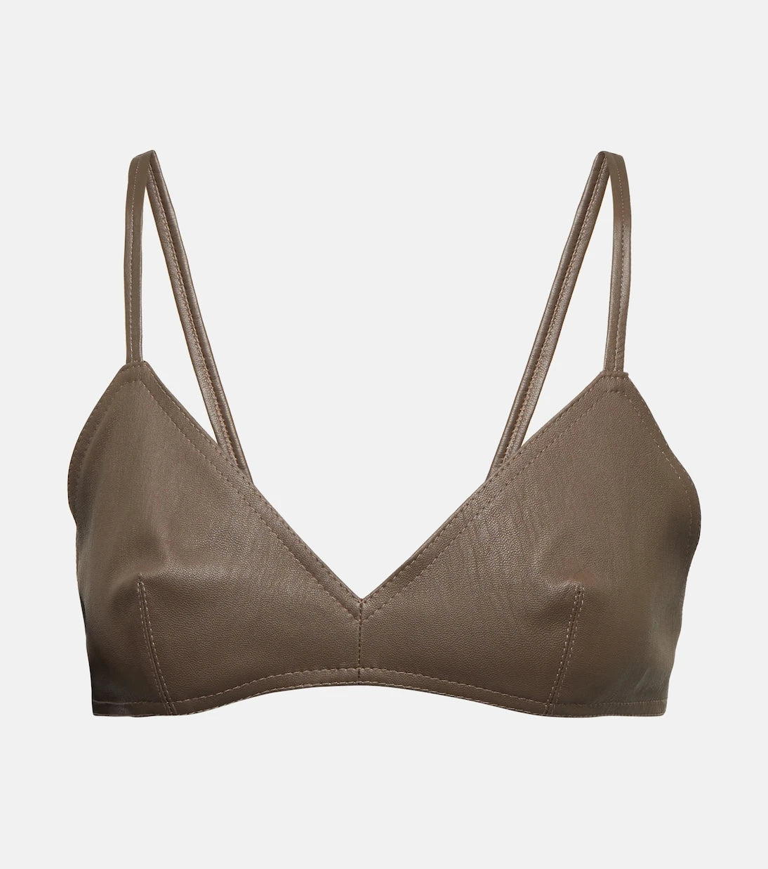 The Mannei - Sierra leather bralette