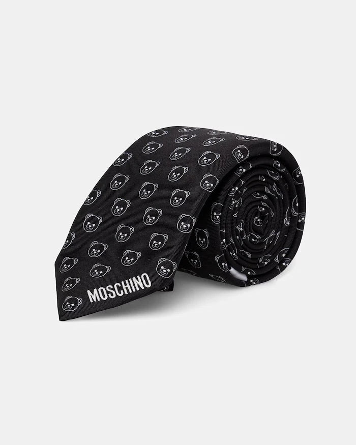 Moschino вратовръзка мъжка от коприна