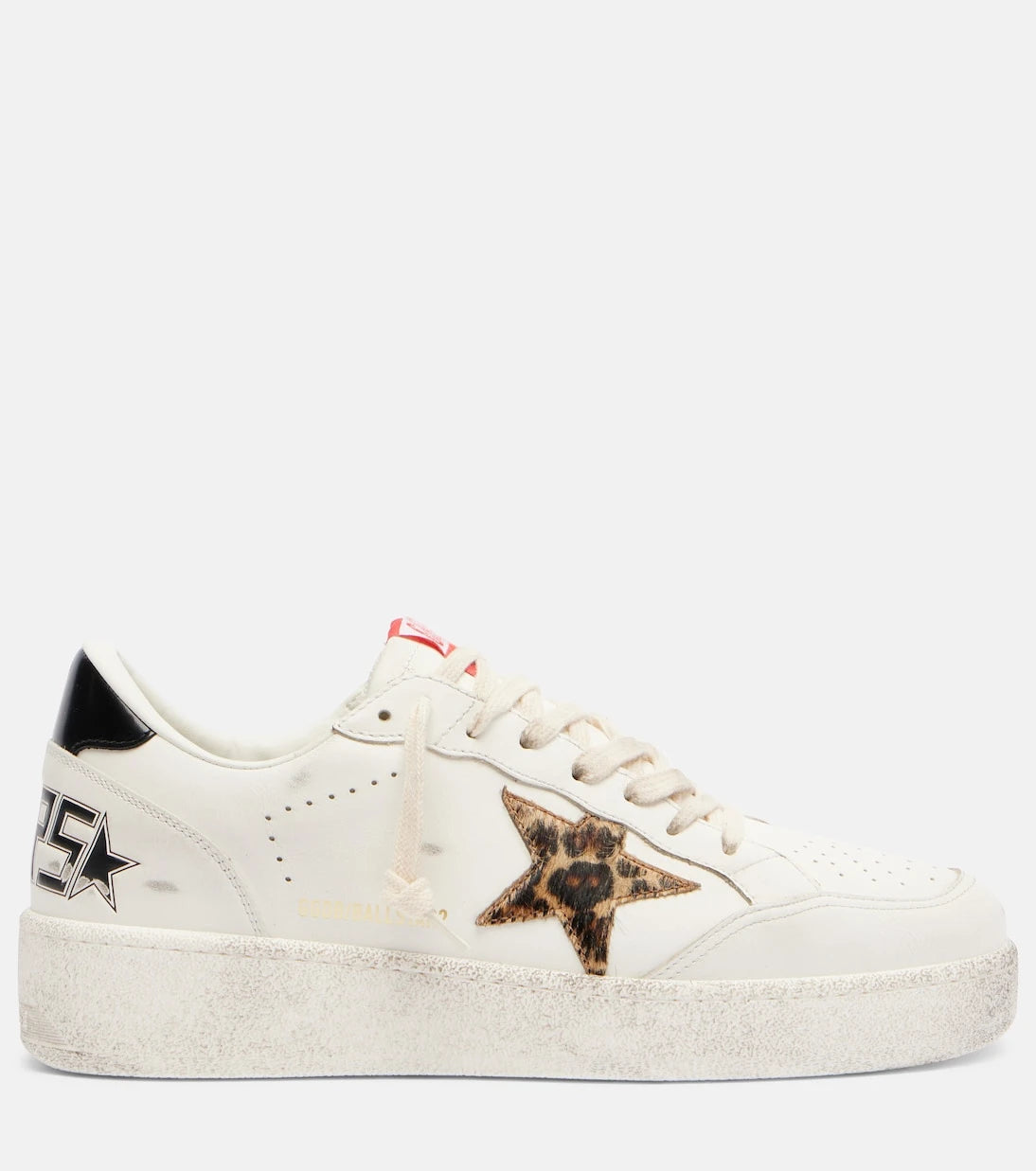 Golden Goose - Ball Star leather platform sneakers