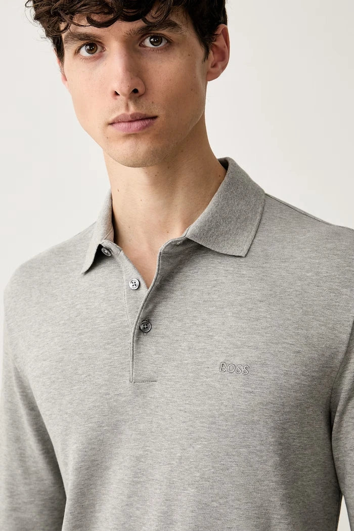 BOSS Polo Yaka Pamuklu Erkek Tişört Pado 30