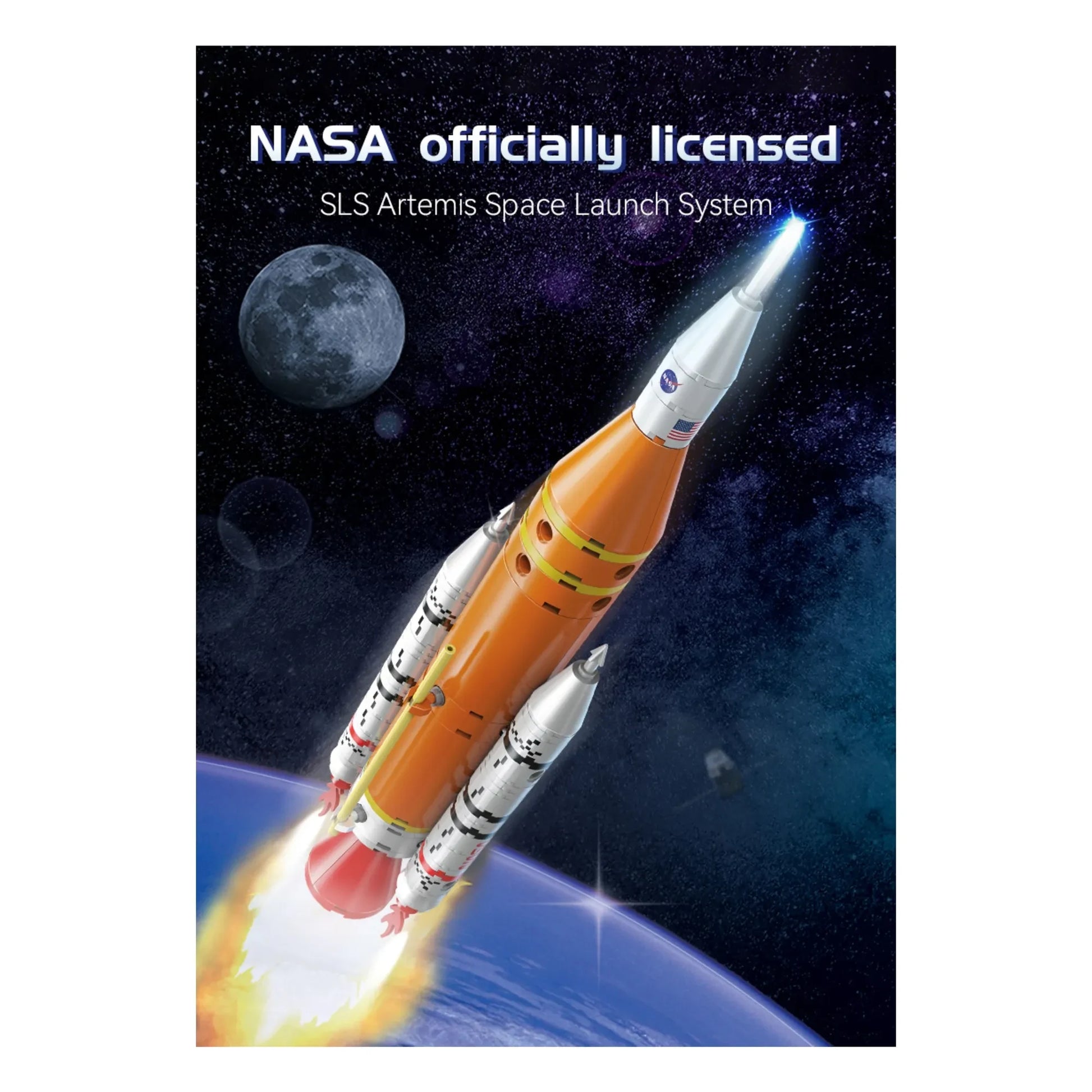 Cada - Construction kit - NASA Artemis SLS rocket - 659 parts