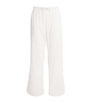 Desmond & Dempsey Ivory Floral Jacquard Pyjama Trousers