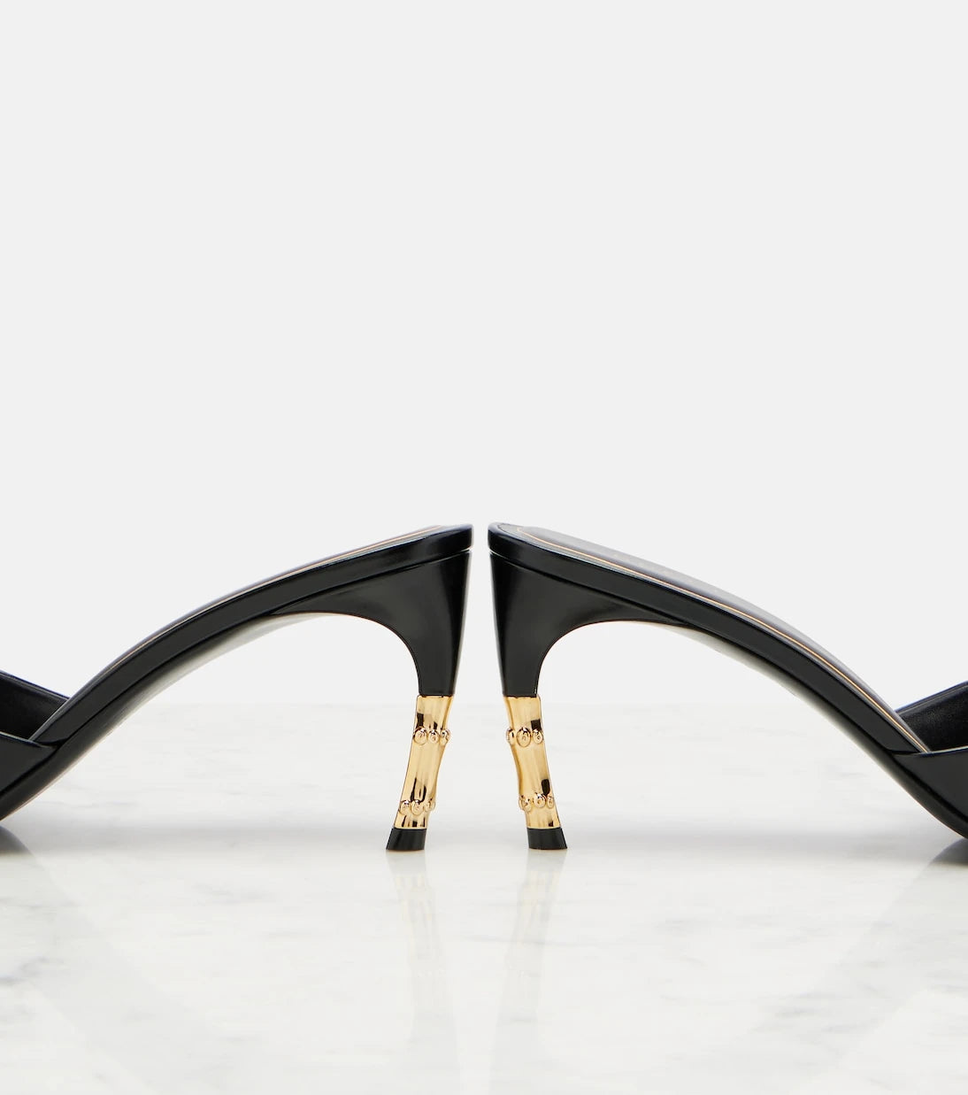 Gucci - Castello leather mules