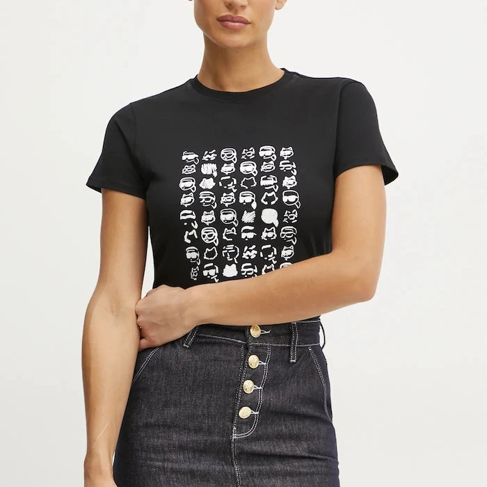 Памучна тениска Karl Lagerfeld IKON