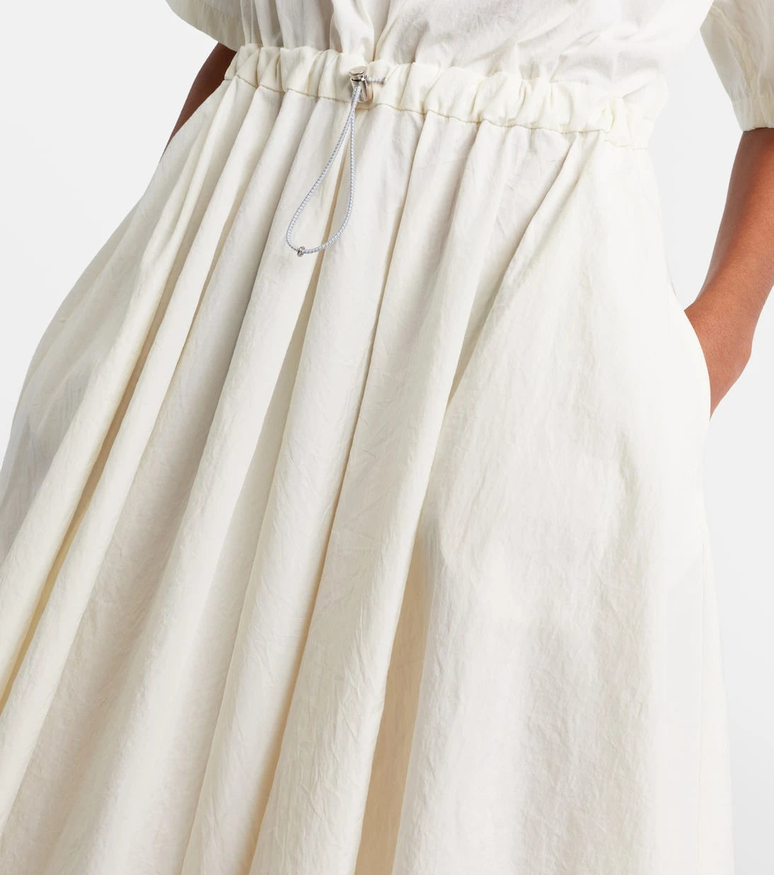 Prada - Cotton-blend polo dress