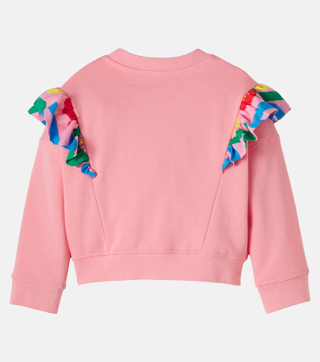 Stella McCartney Kids - Ruffled cotton jersey sweatshirt