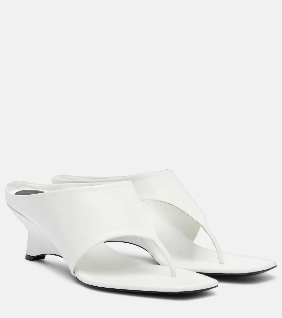 Khaite - Marlow 55 leather mules