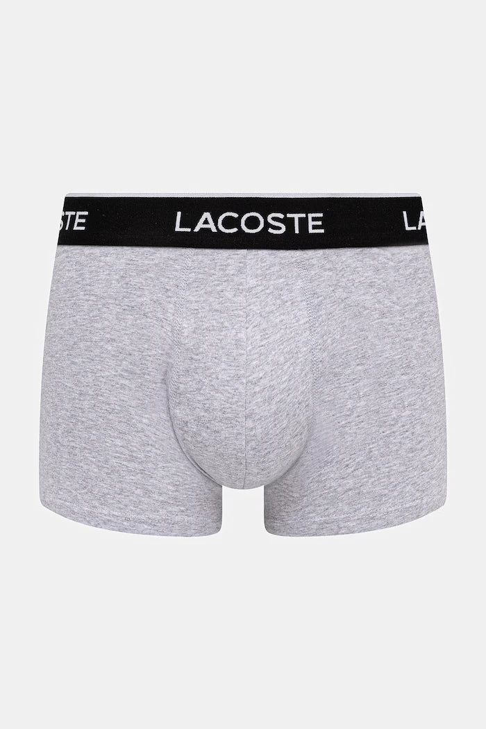 Lacoste erkek pamuklu elastan dar kesim boxer 3'lü