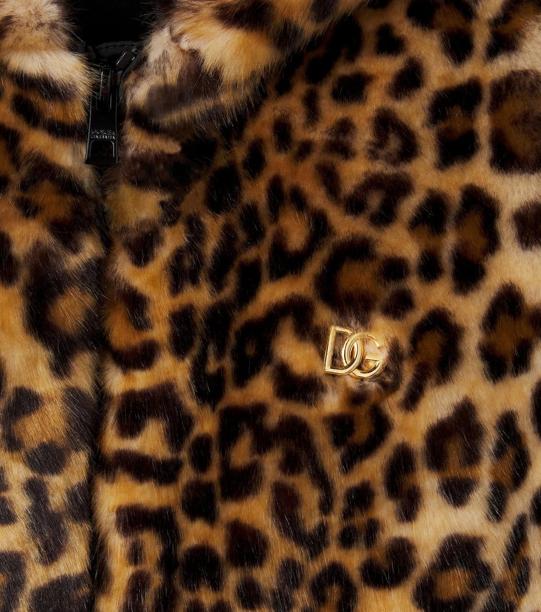 Dolce&Gabbana Kids - Leopard-print hooded jacket