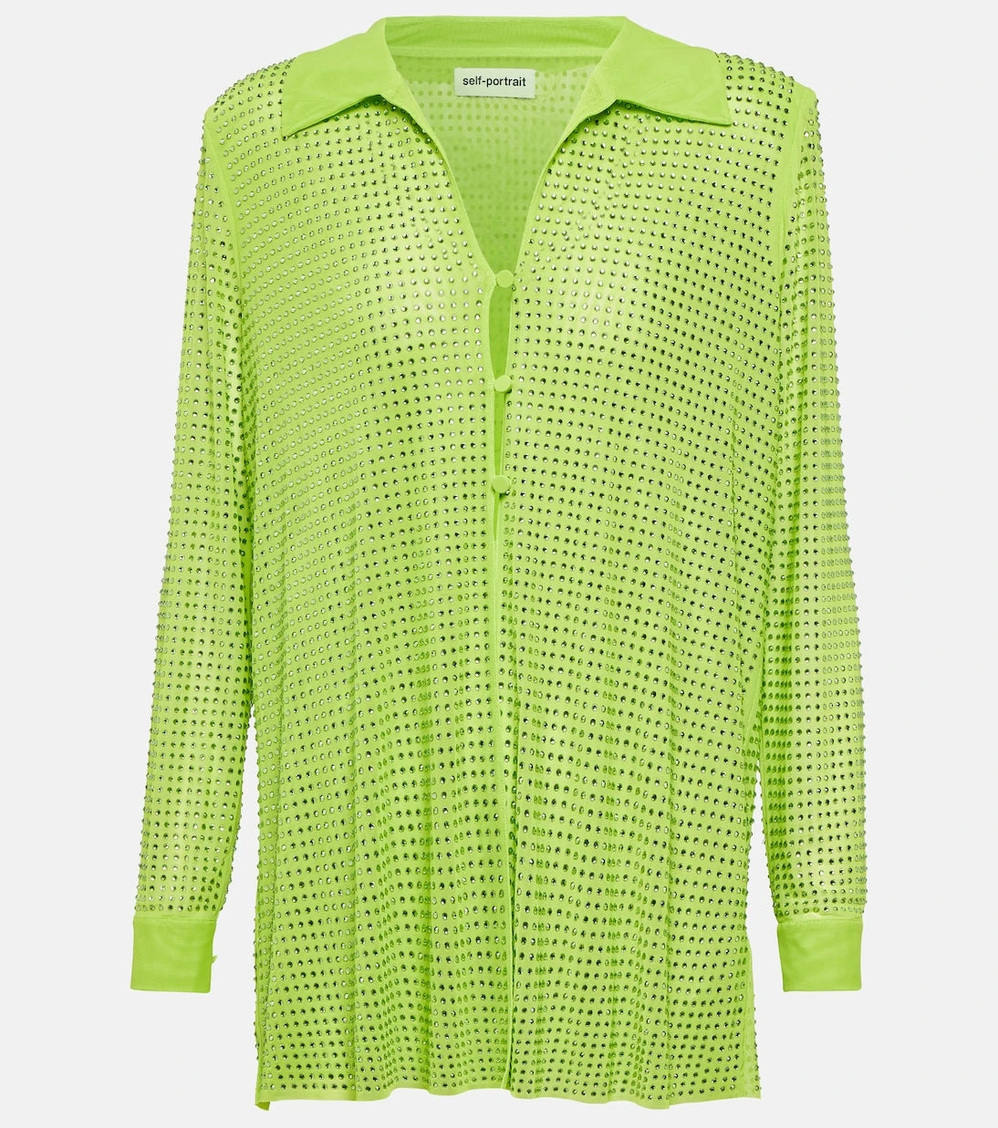 Self-Portrait - Embellished shirt