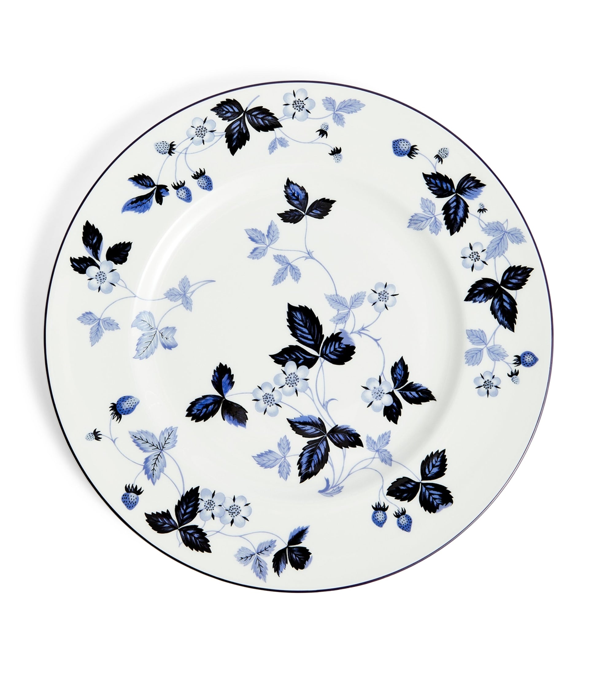 Wild Strawberry Inky Blue Dinner Plate (27cm)