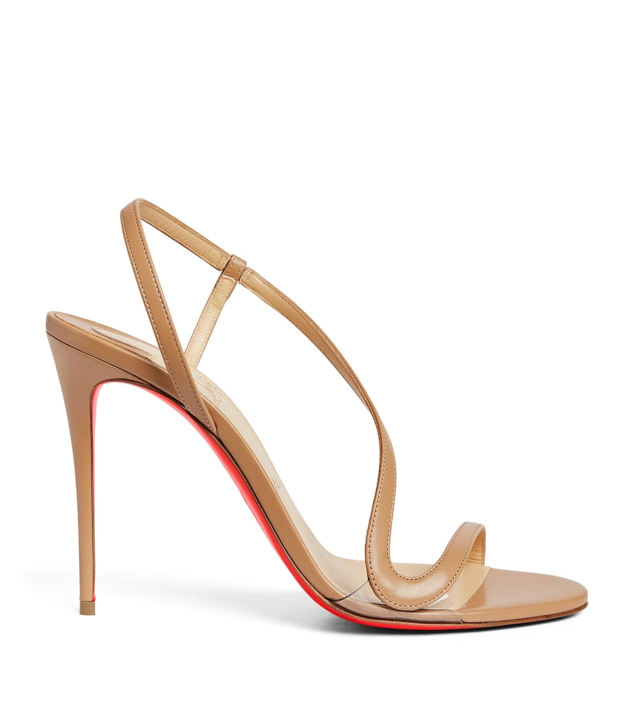 Christian Louboutin Nude Rosalie Leather Sandals 100