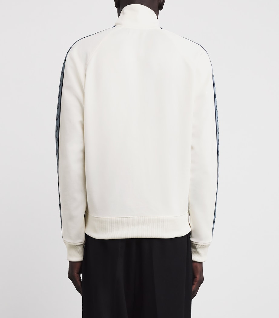 Ivory Contrast-Tape Jacket