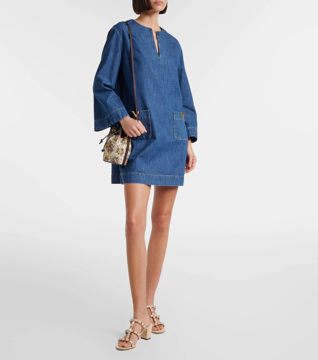 Valentino Garavani - Embellished suede sandals