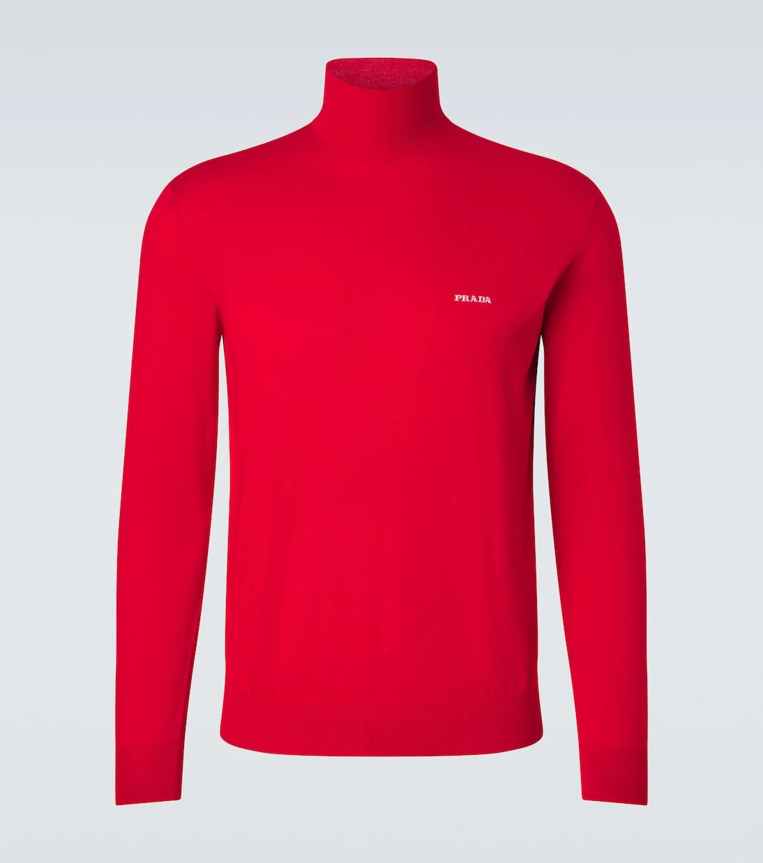 Prada - Cotton turtleneck sweater
