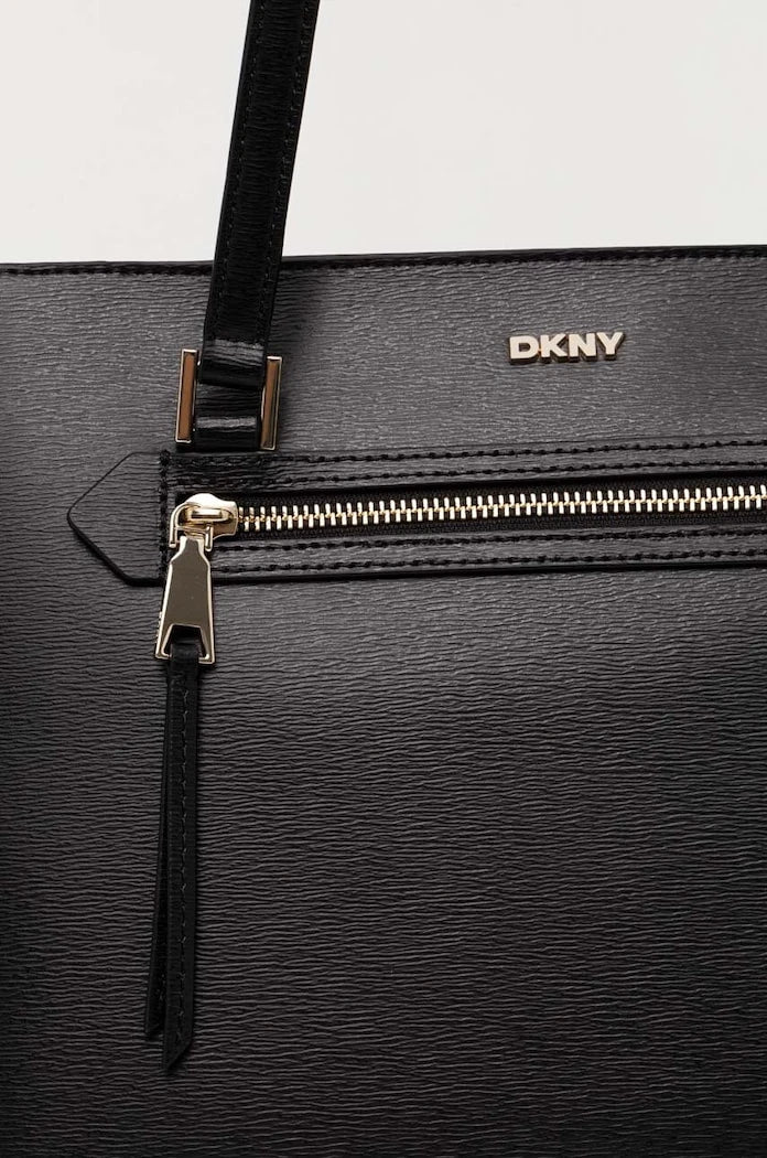 Кожена чанта Dkny