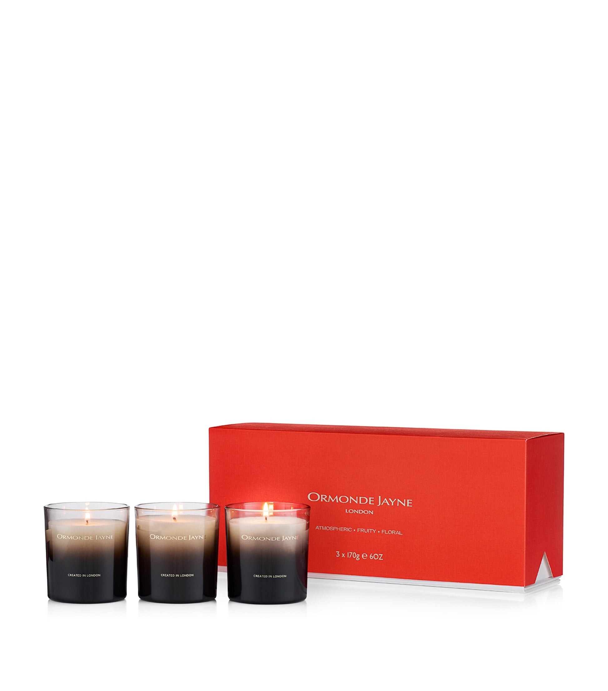 Floral Candle Gift Set (3 x 170g)
