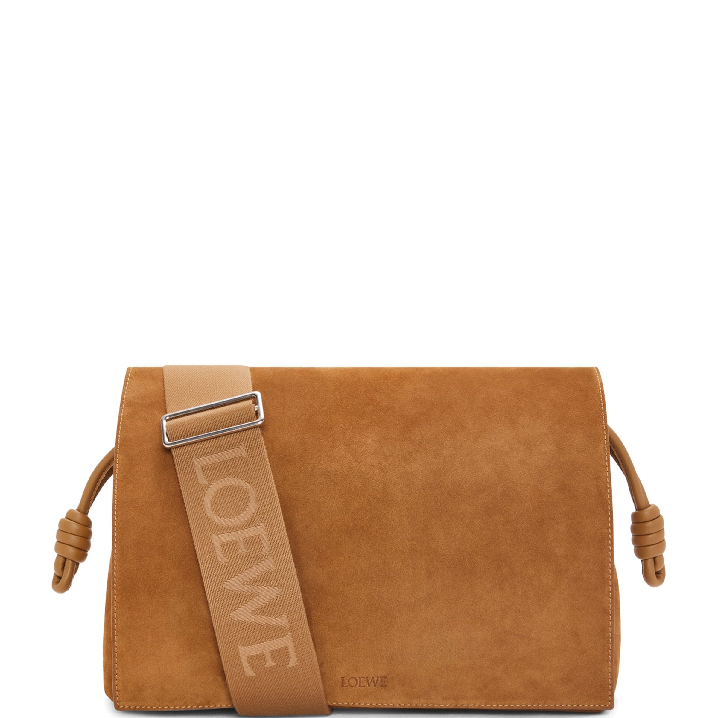 LOEWE Suede Flamenco Satchel