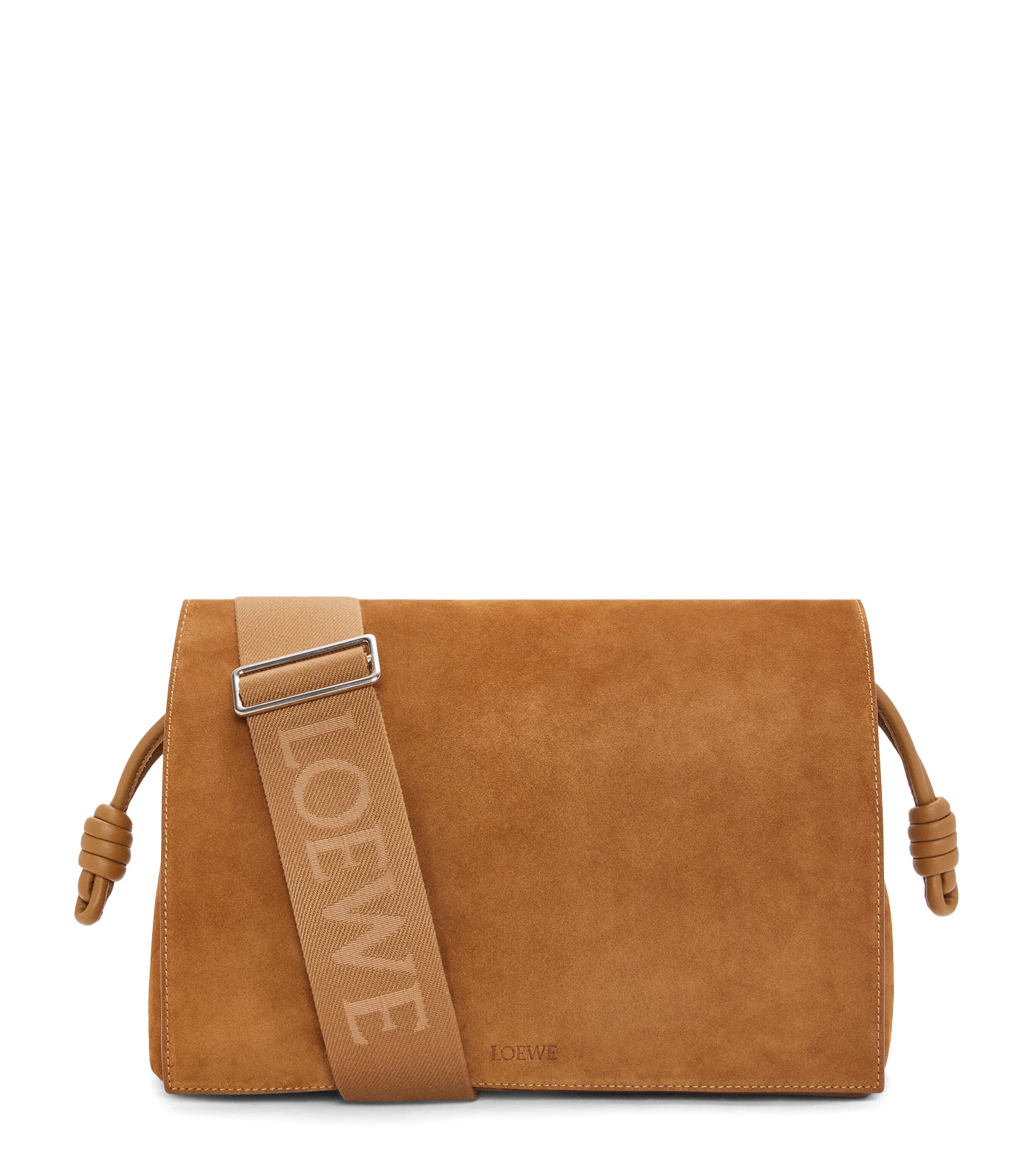 LOEWE Suede Flamenco Satchel