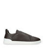 Zegna Shearling Triple Stitch SECONDSKIN Sneakers