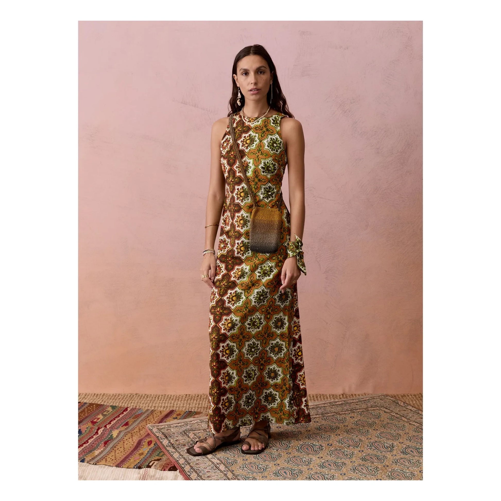 Boteh - Alhambra dress | Ochre