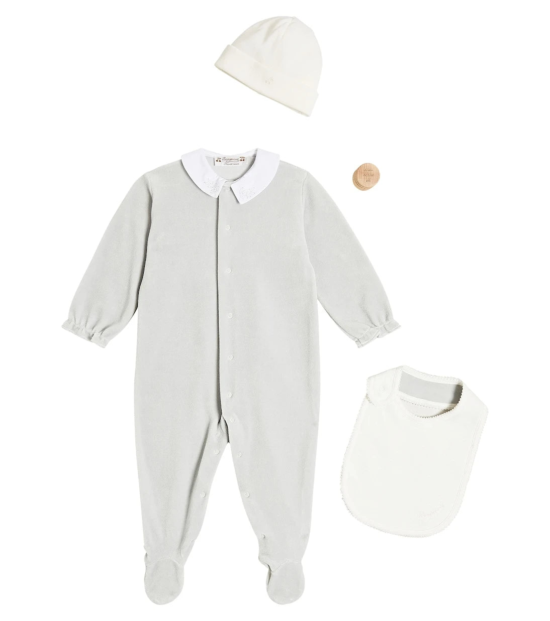 Bonpoint - Baby onesie, hat and bib set