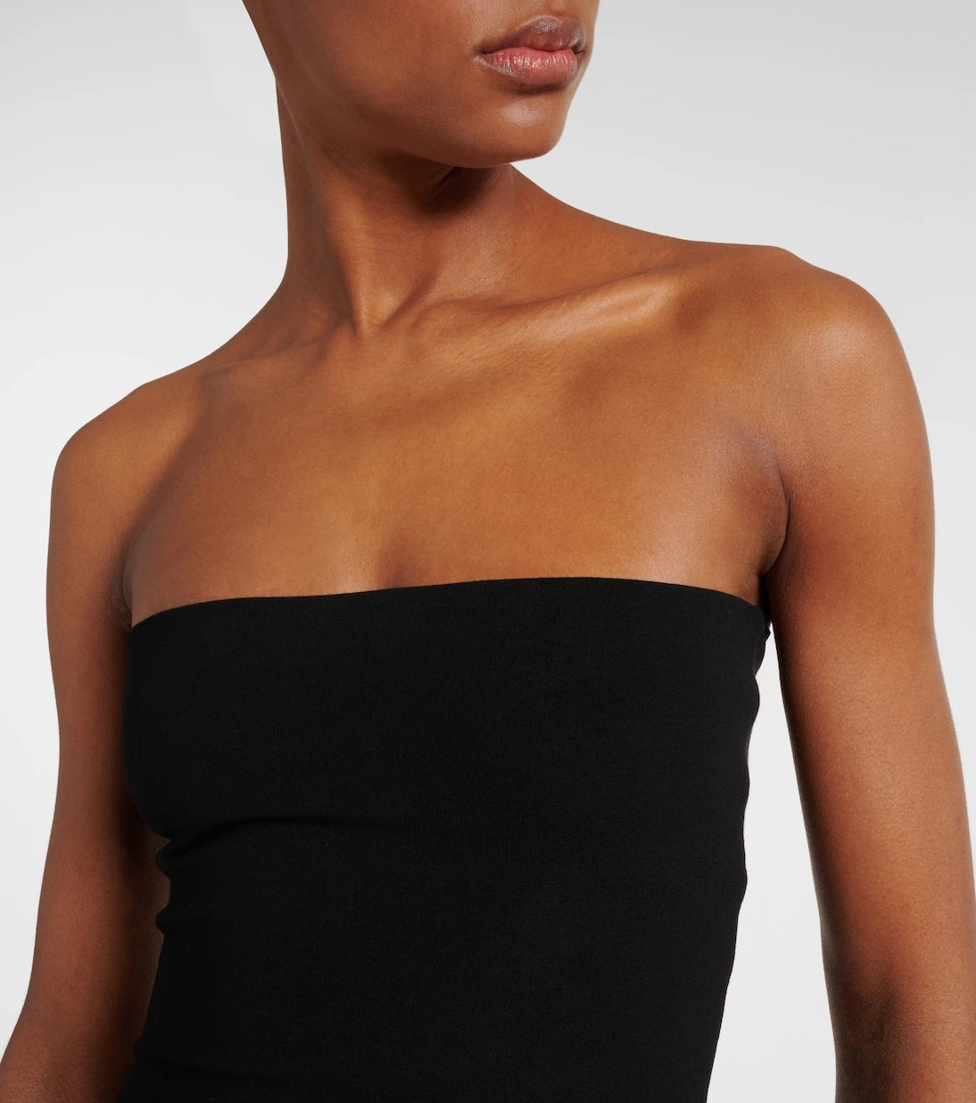 Leset - Rio bandeau jersey midi dress