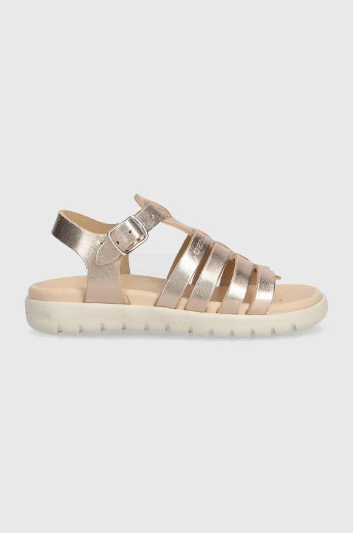Детски сандали от кожа Geox SANDAL SOLEIMA