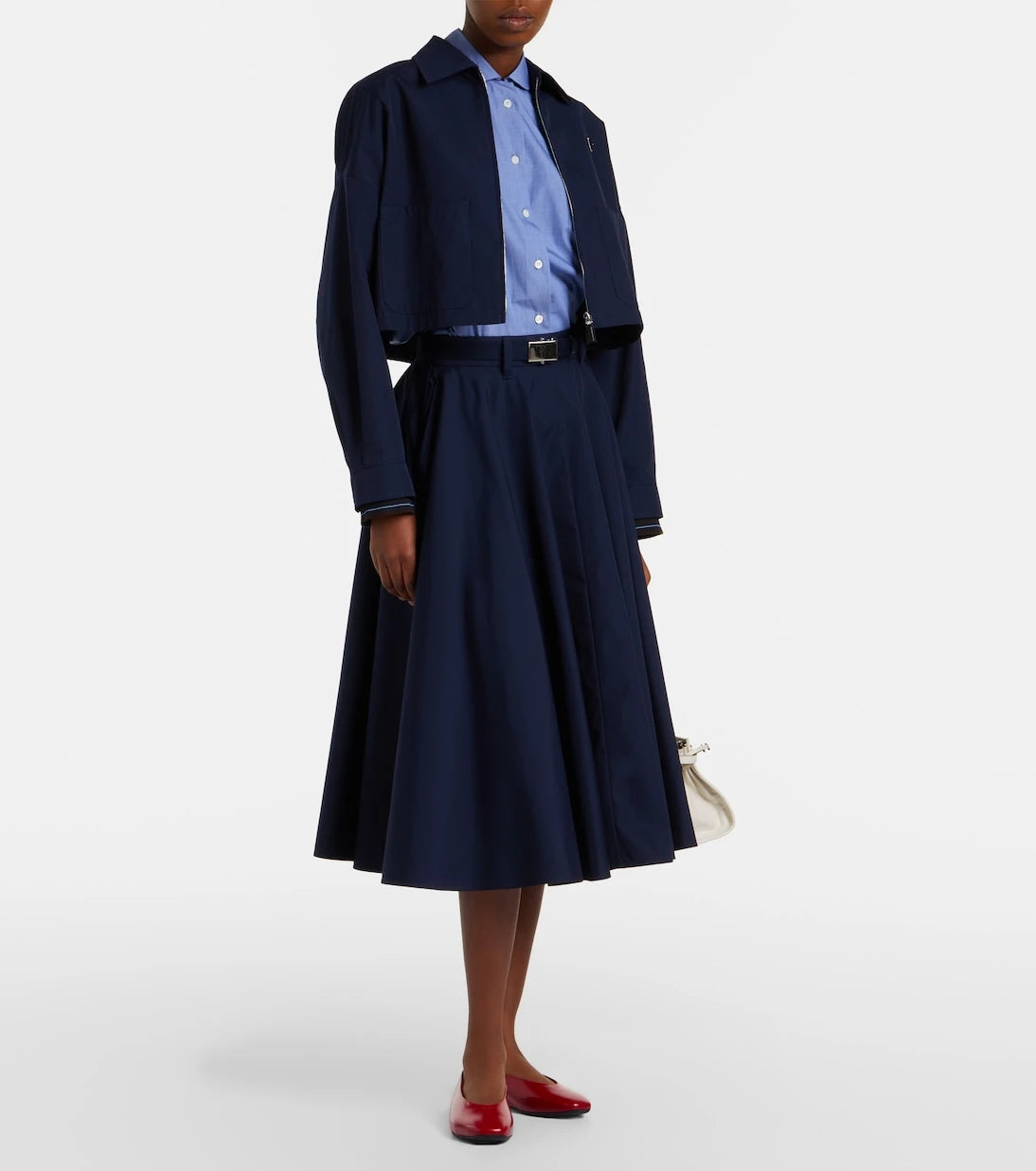 Prada - Leather ballet flats