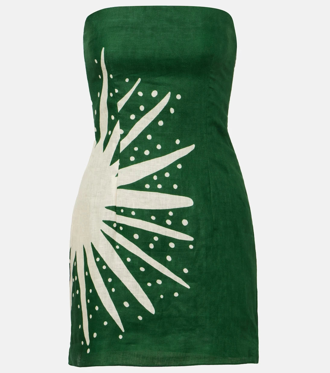 Cala de la Cruz - Carla printed linen minidress